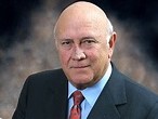 Former State President of South Africa, F. W. de Klerk