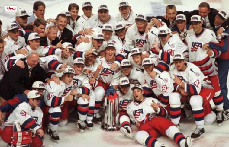 The United States national hockey team won the inaugural 1996 World Cup 